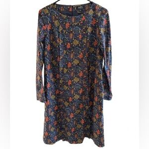 A.P.C. Women's Long Sleeve Dress Size 36 size 2/4